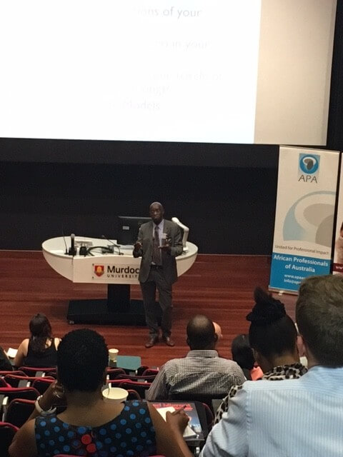 Presentation at the 2016 Skilled Migrants Professionals Seminar at Murdoch University