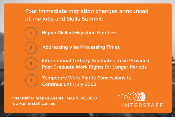 Interstaff Migration - Jobs and Skills Summit Review